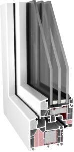 Fenster PVC Passiv Line Plus